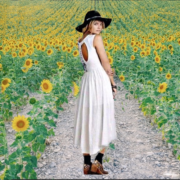 Free People Toosaloosa Midi Dress - Picture 2 of 4